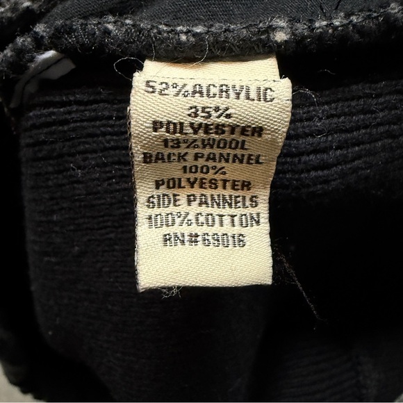 Southwestern Boho Vest Wool Blend Womens SZ L Full Zip Ruff Hewn Nordic Sweater - Picture 2 of 8